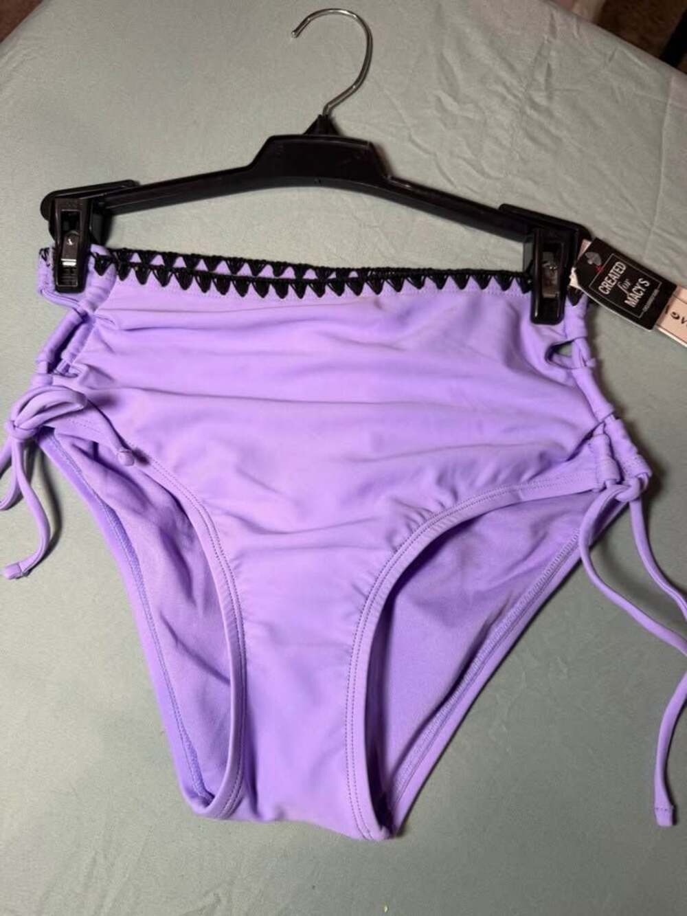 Small swim high waisted bottoms